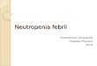 Neutropenia febril Sistemáticas de guardia Hospital Pirovano 2015