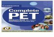 Complete PET Student´s book