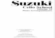 Suzuki Cello School Vol. 10 - Piano Accompaniment