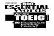 Barrons 600 Essential Words for the TOEIC