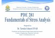 Fundamentals of Stress Analysis - Lec 05-1