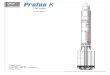 Proton-K Carrier Rocket Paper Model