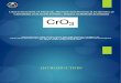 Physical, Thermal and Structural Properties of Chromium (VI) Oxide Powder-Impact of Biofield Treatment