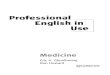 1 Professional English in Use Medicine