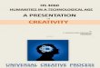 Creativity - Humanities sciences