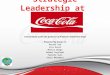 Strategic Leadership at Coca Cola
