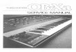 Oberheim Ob-Xa Service Manual 3rd edition