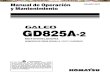 Manual Opmanual-operacion-mantenimiento-eracion Mantenimiento Motoniveladora Gd825a 2 Komatsu