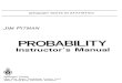 Jim Pitman Probability Solutions