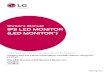 LG 25in Monitor Manual