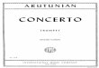 Arutunian - Concerto Tpt e Piano