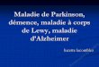 MA-MPI-DCL-Maladie Alzheimer Parkinson Corps de Lewy DrLucetteLacomblez Neurologie Novembre 2007