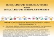 3 Inclusive Education