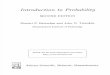 Introduction to Probability 2e