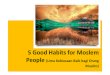 5 good habits for good moslem