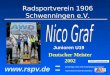 Radsportverein 1906 Schwenningen e.V. Junioren U19  Deutscher Meister 2002 Bundesliga-Team DIW Instandhaltung Stuttgart Nationalmannschaft Deutschland