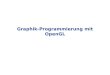 Graphik-Programmierung mit OpenGL. B. Preim AG Visualisierung Graphikprogrammierung2 Hardware Graphikbibliothek Anwendungsprogramm Graphik-Programmierung
