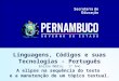 Linguagens, Códigos e suas Tecnologias - Português Ensino Médio, 1º Ano A elipse na sequência do texto e a manutenção de um tópico textual