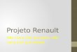Projeto Renault Não corra com seu carro, não corra com sua mente!
