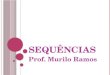 S EQUÊNCIAS Prof. Murilo Ramos. O QUE É UMA S EQUÊNCIA ? As sequências estão presentes na vida cotidiana