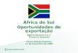 Fórum Missão Exportar 11 de Dezembro de 2008 África do Sul Oportunidades de exportação Research Sectorial