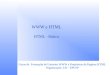 WWW e HTML HTML - Básico Curso de Formação de Usuários WWW e Projetistas de Paginas HTML Organização: LSI - EPUSP