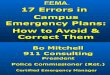 Mitchell - 17 Errors in Campus Emergency Plans