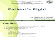 Patient's Right