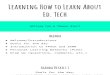 Learning How to Learn About Ed. Tech