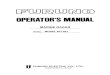 851 861 Operator's Manual  d 6.26.1998