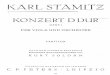 Stamitz Viola Concerto Full Score