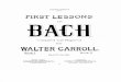 Carroll First Lessons in Bach Score (1)