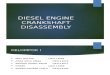 Diesel Engine Crankshaft Disassembly