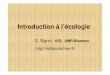 Introduction in Ecology
