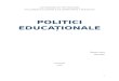 Proiect Politici Educationale