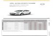 Opel Astra Sports Tourer Preisliste