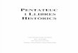 Apunts Pentateüc i LLibres Històrics