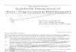 Indefinite Integration - Pure Trigometric Functions (C) - Questions