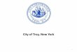 City of Troy financial presentation