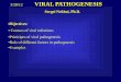 Viral Pathogenesis 2012II