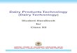 Dairy-products-Technology- Practical Manual & Txt Book XII