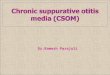 CSOM (chronic suppurative otitis media)