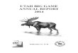Utah 2014 Big Game Annual Report