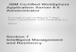 IBM Certified WAS 8.5 Administration Intelligent Management