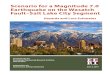 Scenario for a Magnitude 7.0 Earthquake on the Wasatch Fault–Salt Lake City Segment