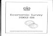 Economic Survey 2002-2003