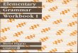 Elementary Grammar Workbook 1