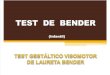 Test de BENDER Infantil  (Bender y Koppitz) by Carmen Albano