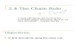 2.4 chain rule