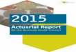 Actuarial Report for the Bermuda Health Council